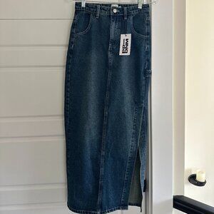 Princess Polly Denim Midi Skirt